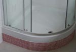 Bathroom Finishing  red tumble